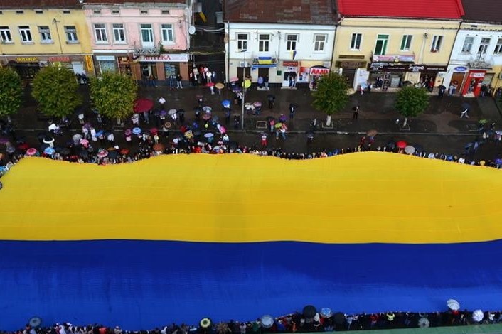 У День Державного Прапора України у Дрогобичі розгорнуть 25-метровий синьо-жовтий стяг