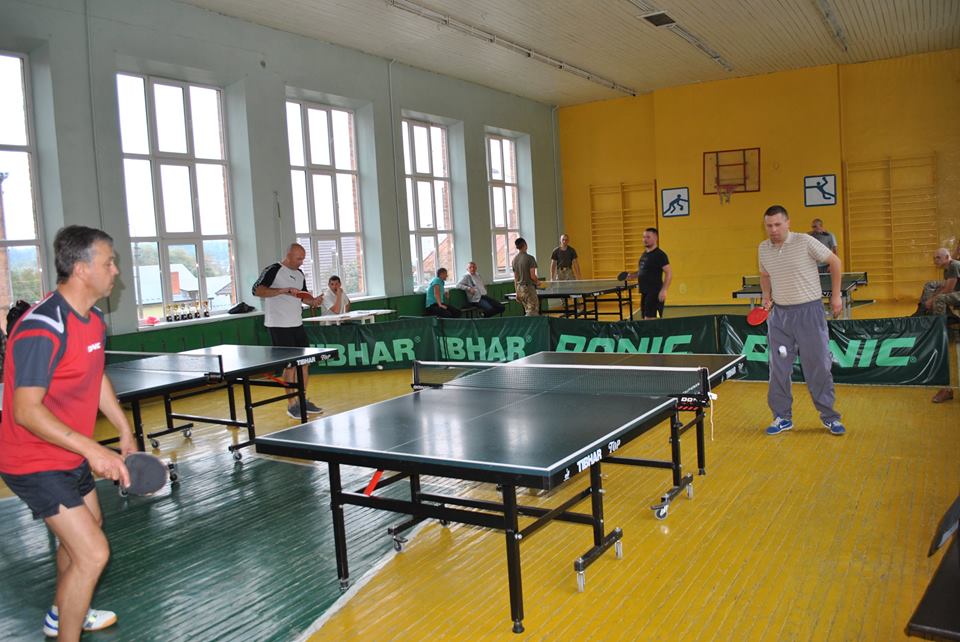 У Дрогобичі відбувся турнір з настільного тенісу серед учасників АТО. ФОТО