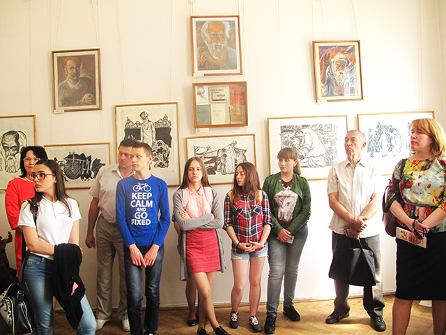 У Дрогобичі відкрилась виставка в рамках відзначення ювілею Івана Франка