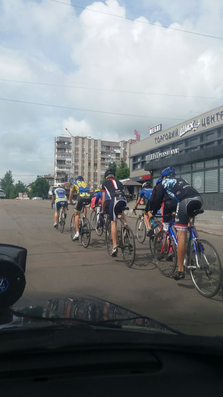 У Дрогобичі відбувся велопробіг на підтримку здорового способу життя
