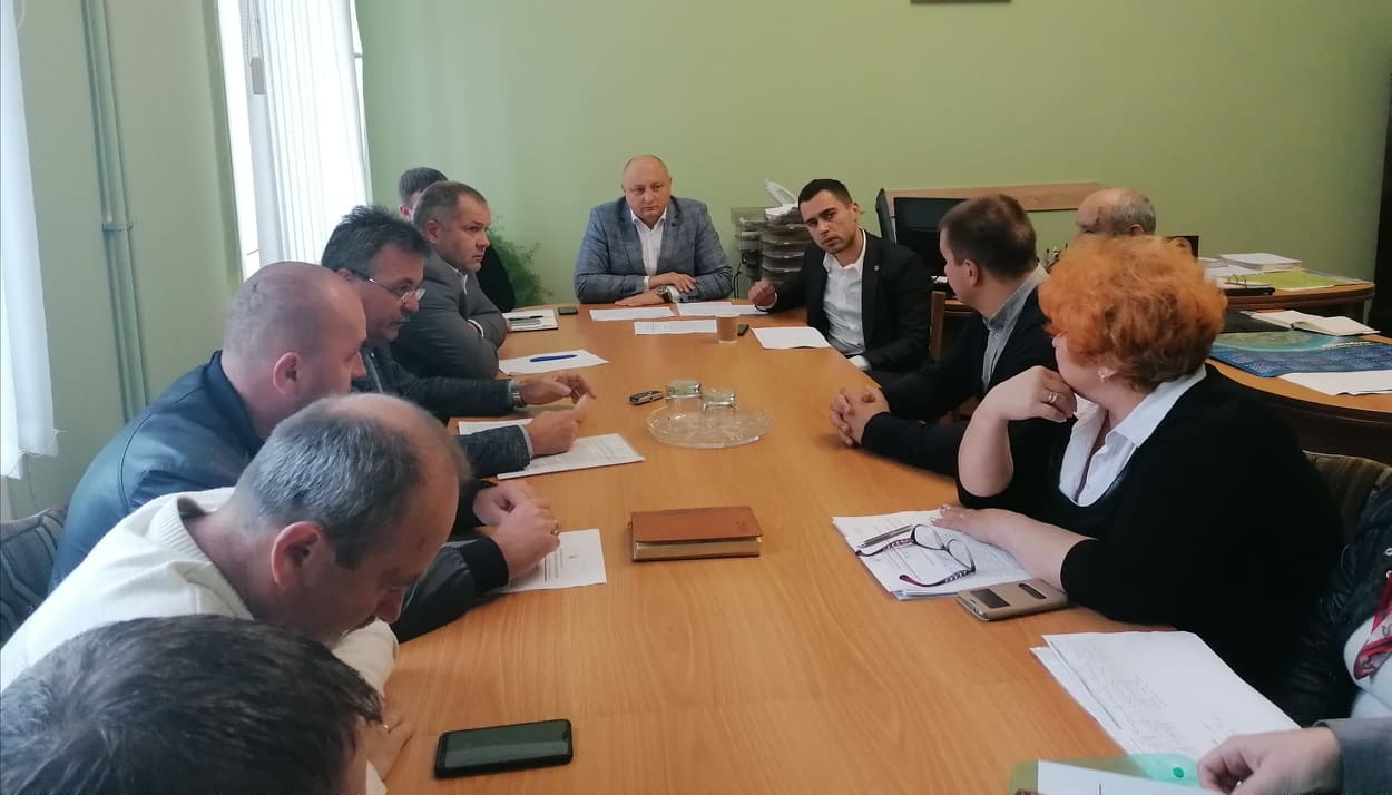 У Дрогобицькій Ратуші відбулася перша робоча зустріч керівництва міста та новообраного нардепа Ореста Саламахи