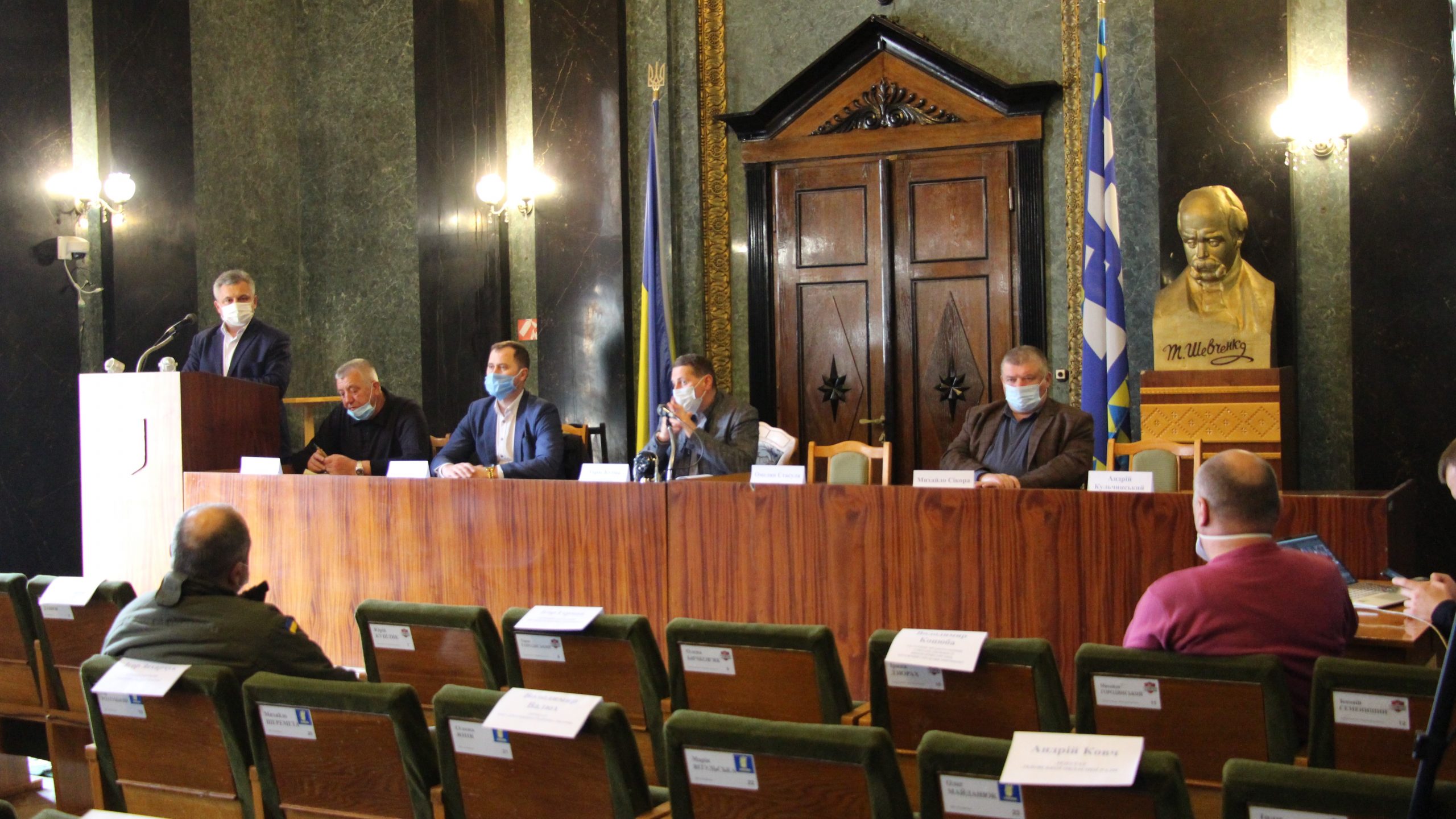 Засідання Міжрегіонального координаційного штабу з протидії коронавірусу на Дрогобиччині