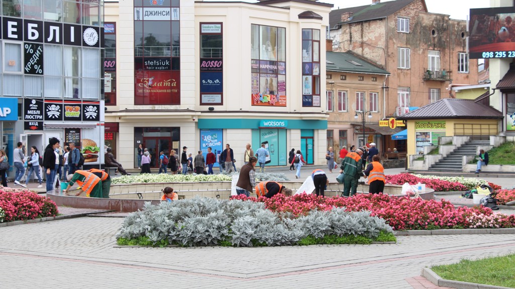 Цього тижня у Дрогобичі запрацює міський фонтан