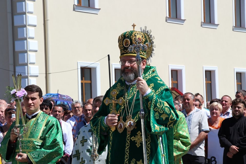 Привітання від громади Дрогобича Блаженнішому Святославу з нагоди ювілею