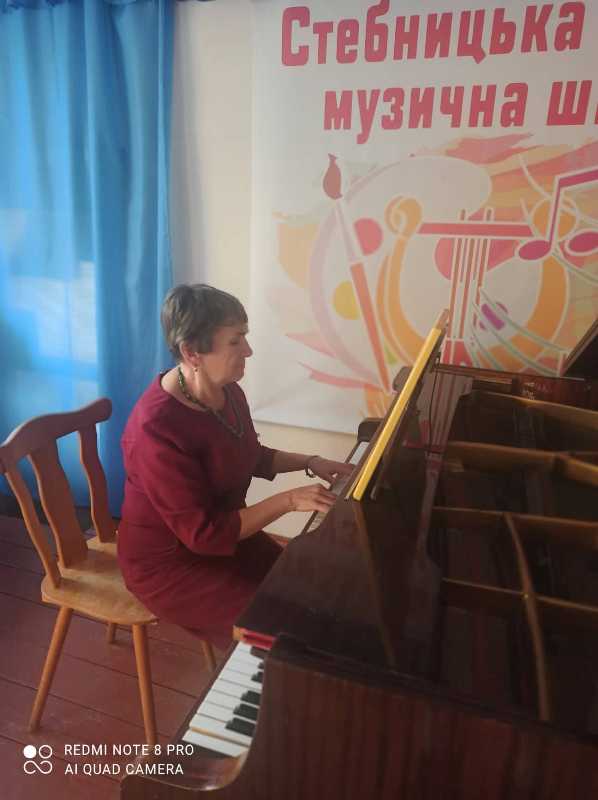 Чудові два ювілеї відсвяткувала шанована викладачка фортепіано Стебницької дитячої музичної школи Надія Городняк