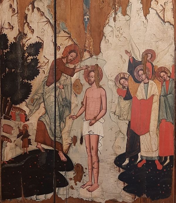 Музей «Дрогобиччина» – Галерея сакрального мистецтва: Ікона «Богоявлення» І пол. XVII ст.