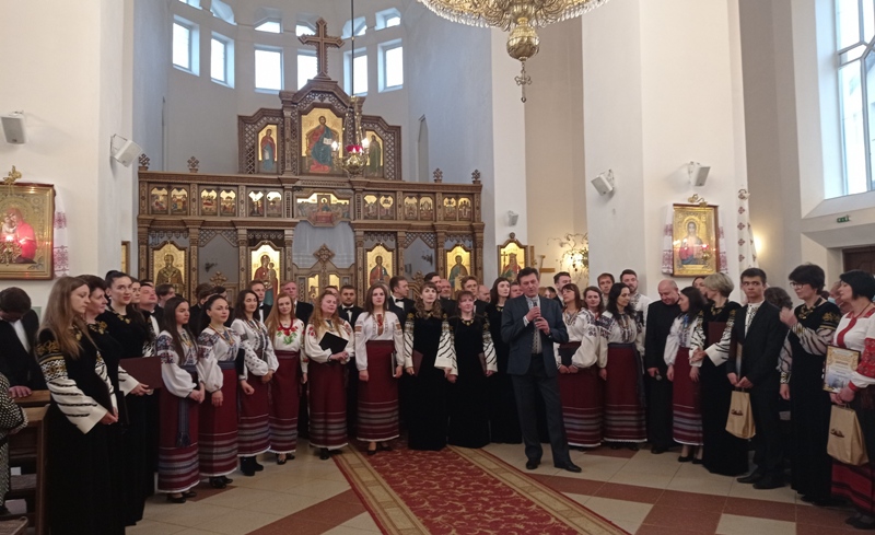Величаво відбувся у Дрогобичі Ювілейний XХ-й Великодній хоровий фестиваль “Хваліте Господа з небес” – 2021.
