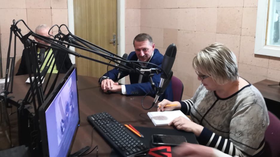 Тарас Кучма в етері студії радіо “Франкова Земля”