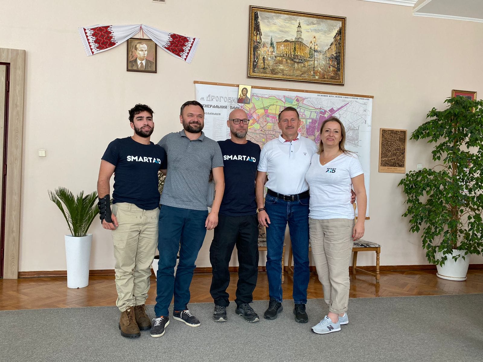 Міжнародна допомога: представники американської організації SmartAid завітали до Дрогобича
