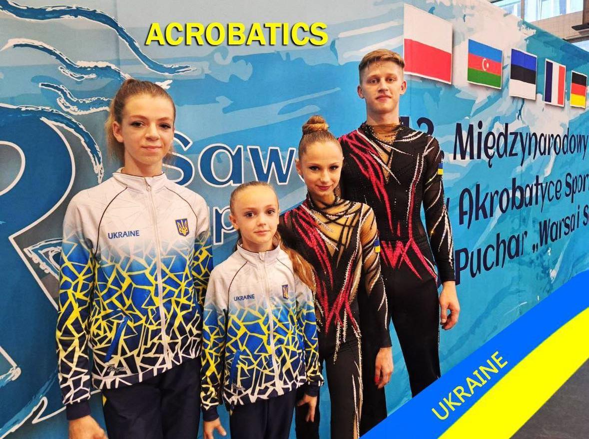 Знову серед кращих: вихованці Дрогобицької ДЮСШ вибороли призові місця на Міжнародних змаганнях зі спортивної акробатики