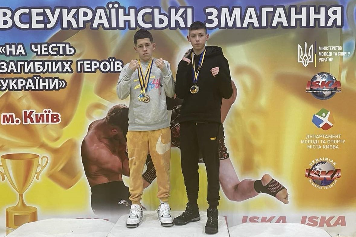 Продемонстрували високий рівень боротьби: дрогобичани вибороли призові місця на Всеукраїнському турнірі з кікбоксингу серед юнаків, юніорів та молоді