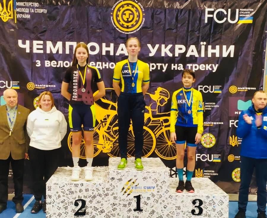 Дрогобицькі велосипедисти посіли призові місця та увійшли в десятку кращих спортсменів на чемпіонаті України