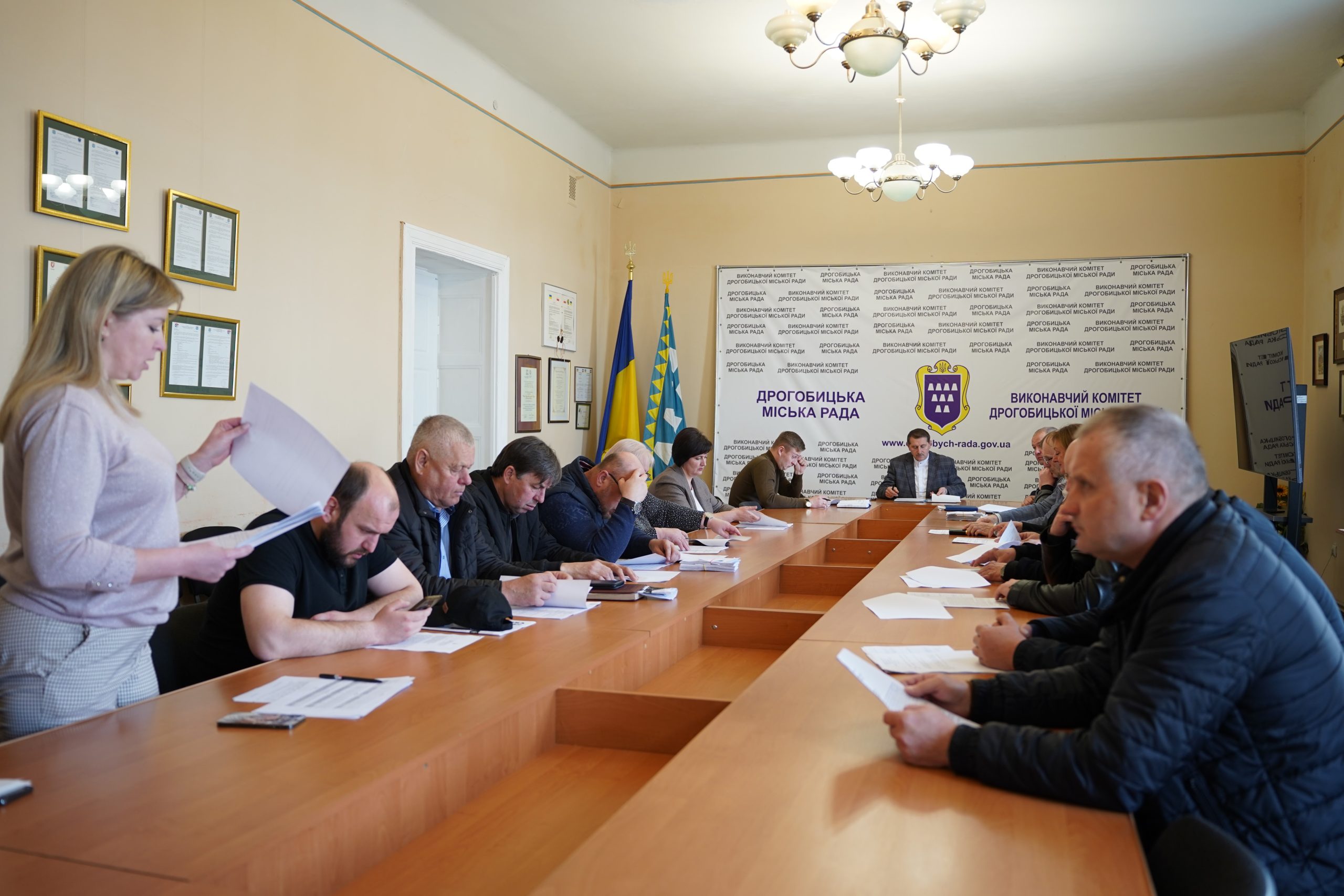 Відбулось позачергове засідання виконавчого комітету Дрогобицької міської ради